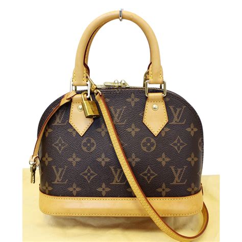 louis vuitton alma bb bag in monogram canvas|louis vuitton monogram vernis bag.